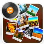 photo slide show with song android application logo